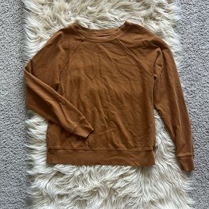 Organic Terry Raglan Sweatshirt